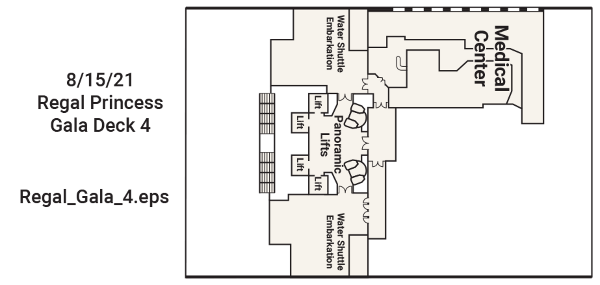 Deck 4 - Gala plan